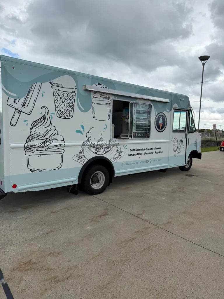 Classic Cone Ice Cream Truck - GTA