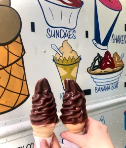 Chocolate Soft Serve Ice Cream - GTA