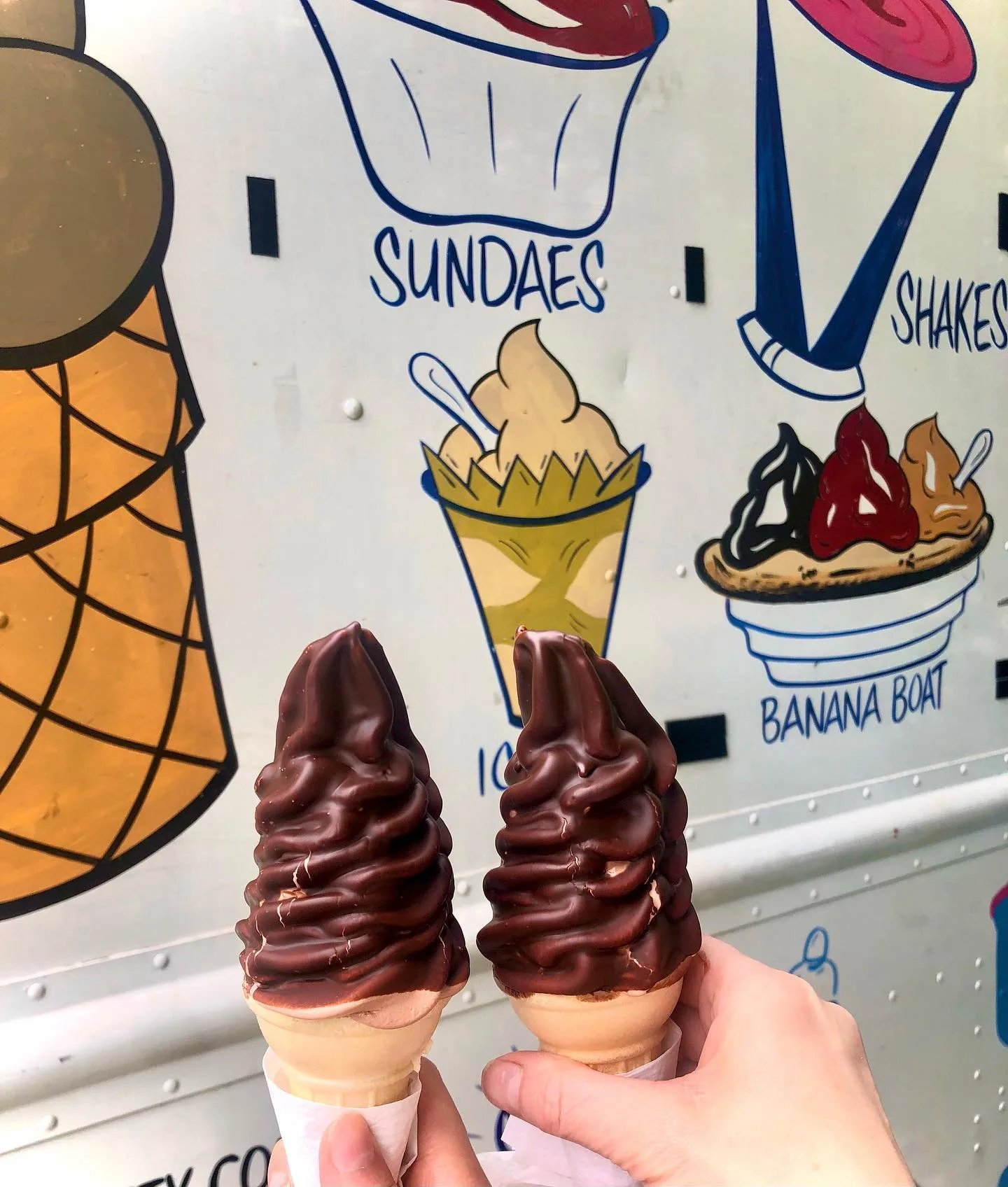 Chocolate Soft Serve Ice Cream - GTA