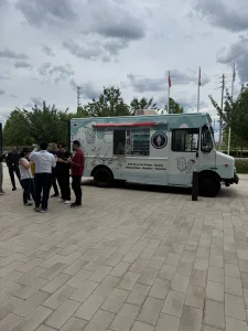 Ice Cream Truck at Canon's Company Event in Mississauga